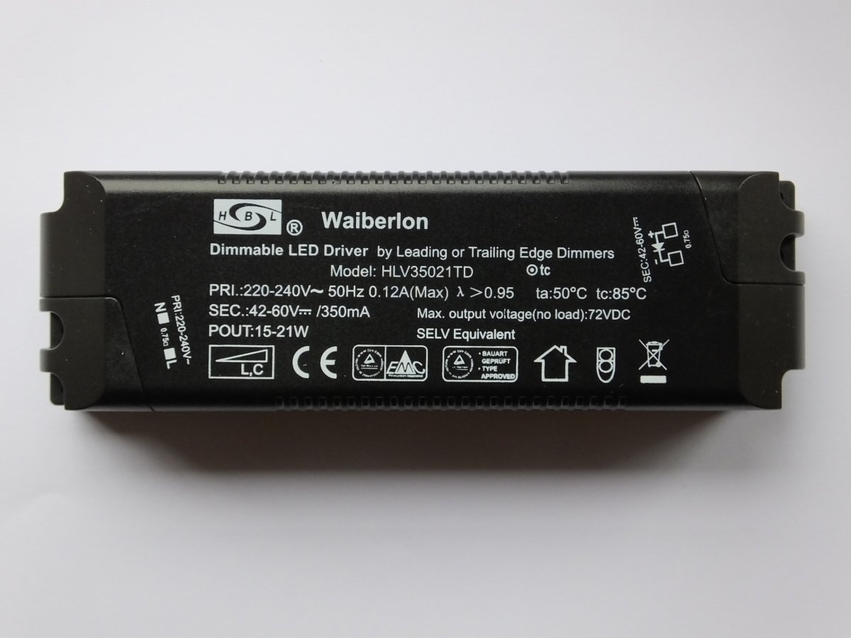 Waiberlon Hlv Td Dimmable Constant Current Led Driver Savemylight