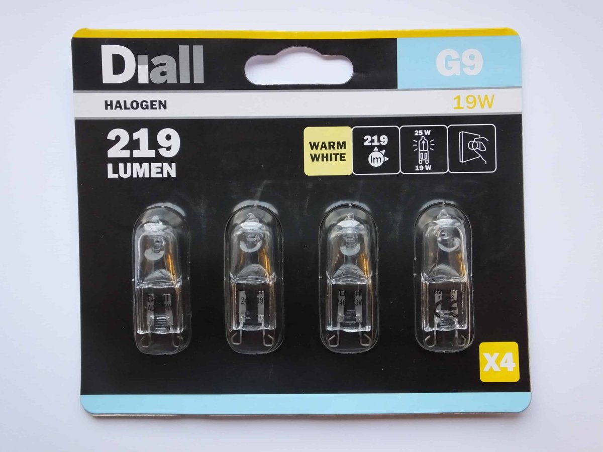 G9 19w 240v HALOGEN CAPSULE BULBS SaveMyLight